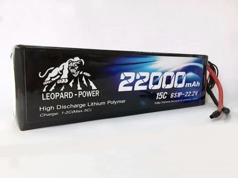 Leopard Power lipo battery 22000 15C 6S